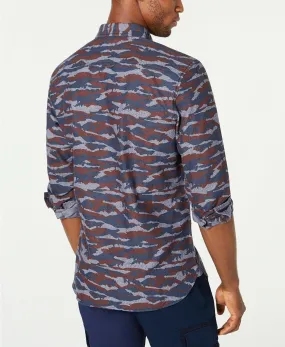 American Rag Mens Camo Grindle Shirt