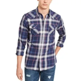 American Rag Mens Light-Weight Cotton Button-Down Shirt