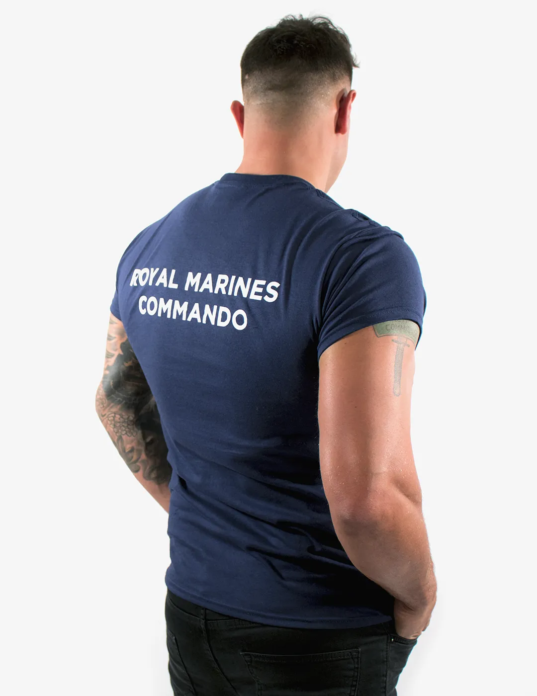 Basic Royal Marines Commando T-Shirt - Navy