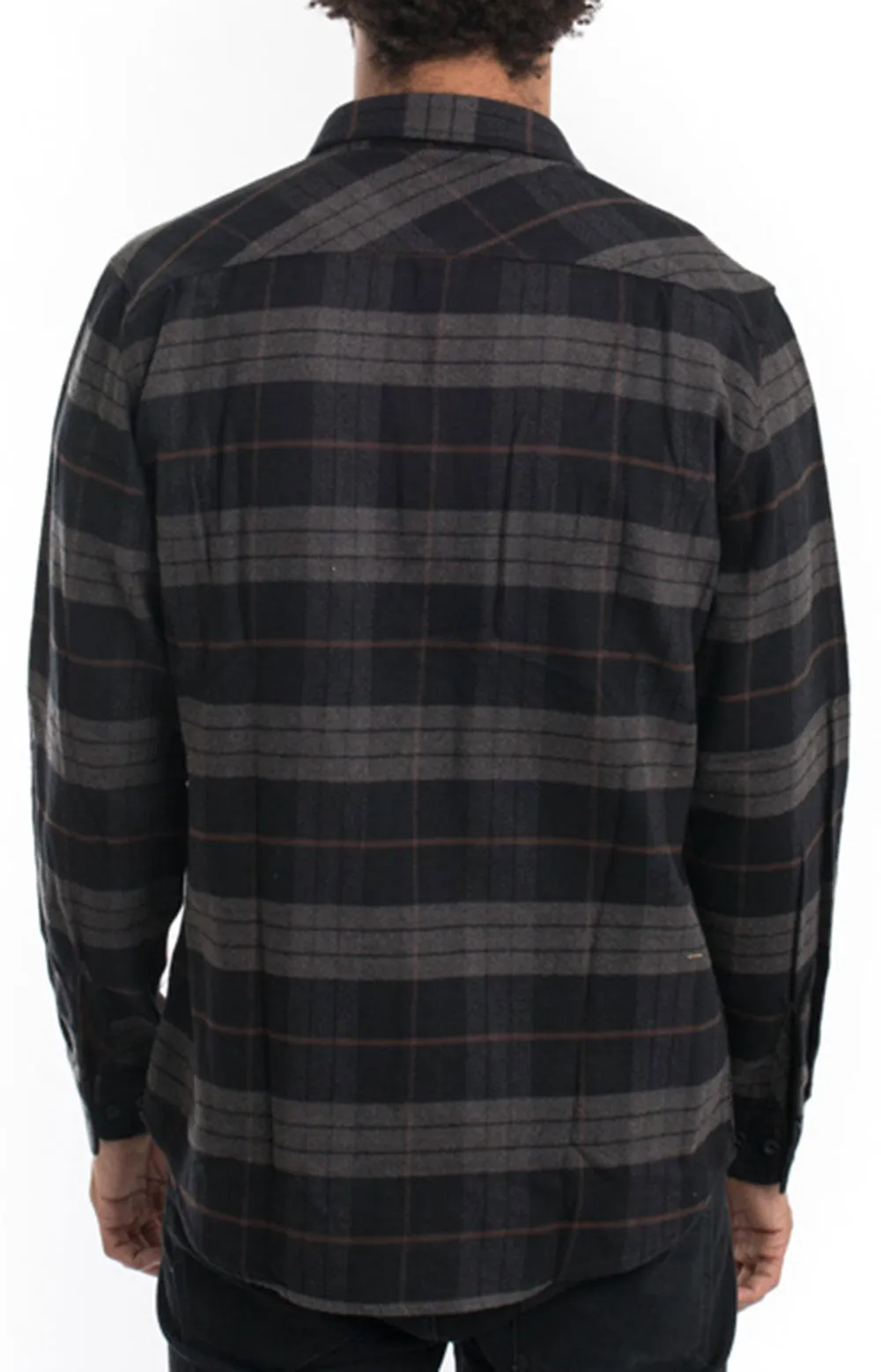 Bowery L/S Flannel - Black/Charcoal