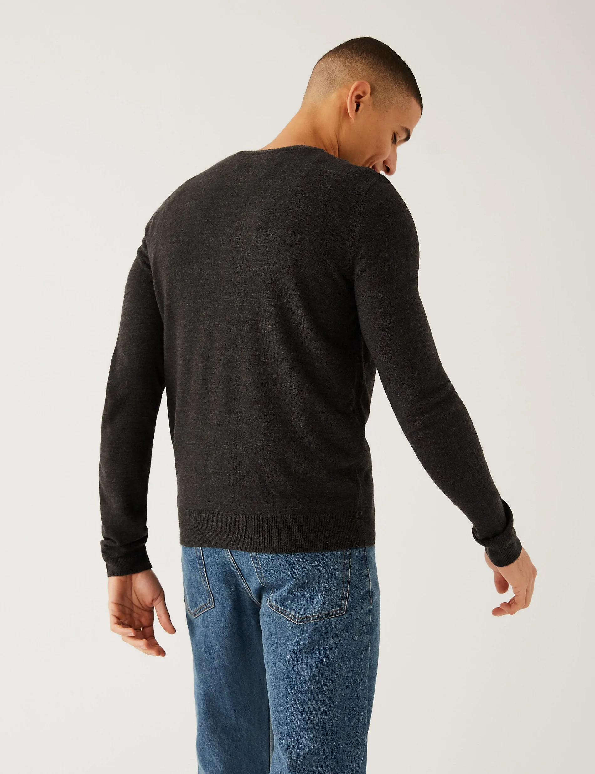 Cashmilon Marks & Spencer Crew Neck Jumper