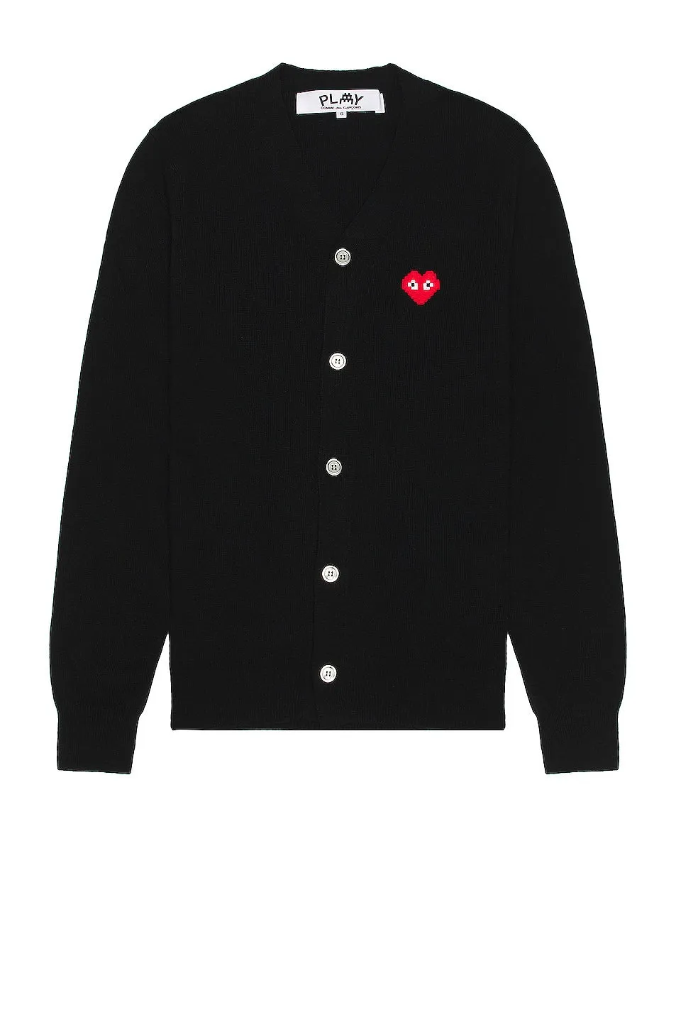 Comme des Garçons Invader cardigan, black