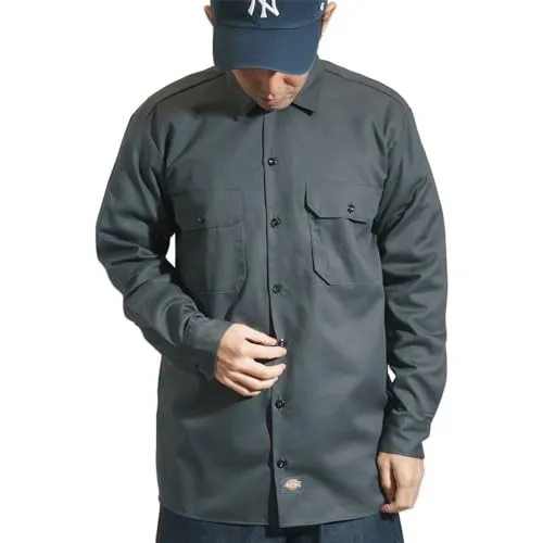 Dickies 574 Men's Big and Tall Long Sleeve Work Shirt