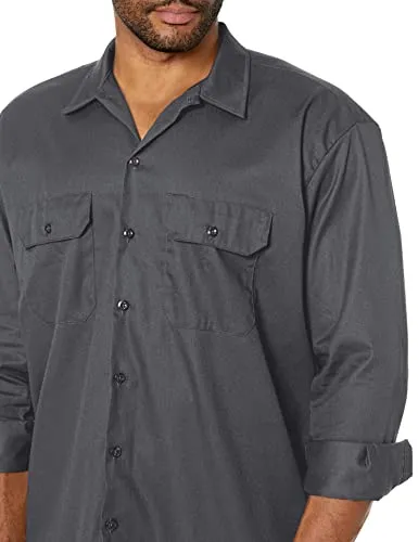 Dickies 574 Men's Big and Tall Long Sleeve Work Shirt