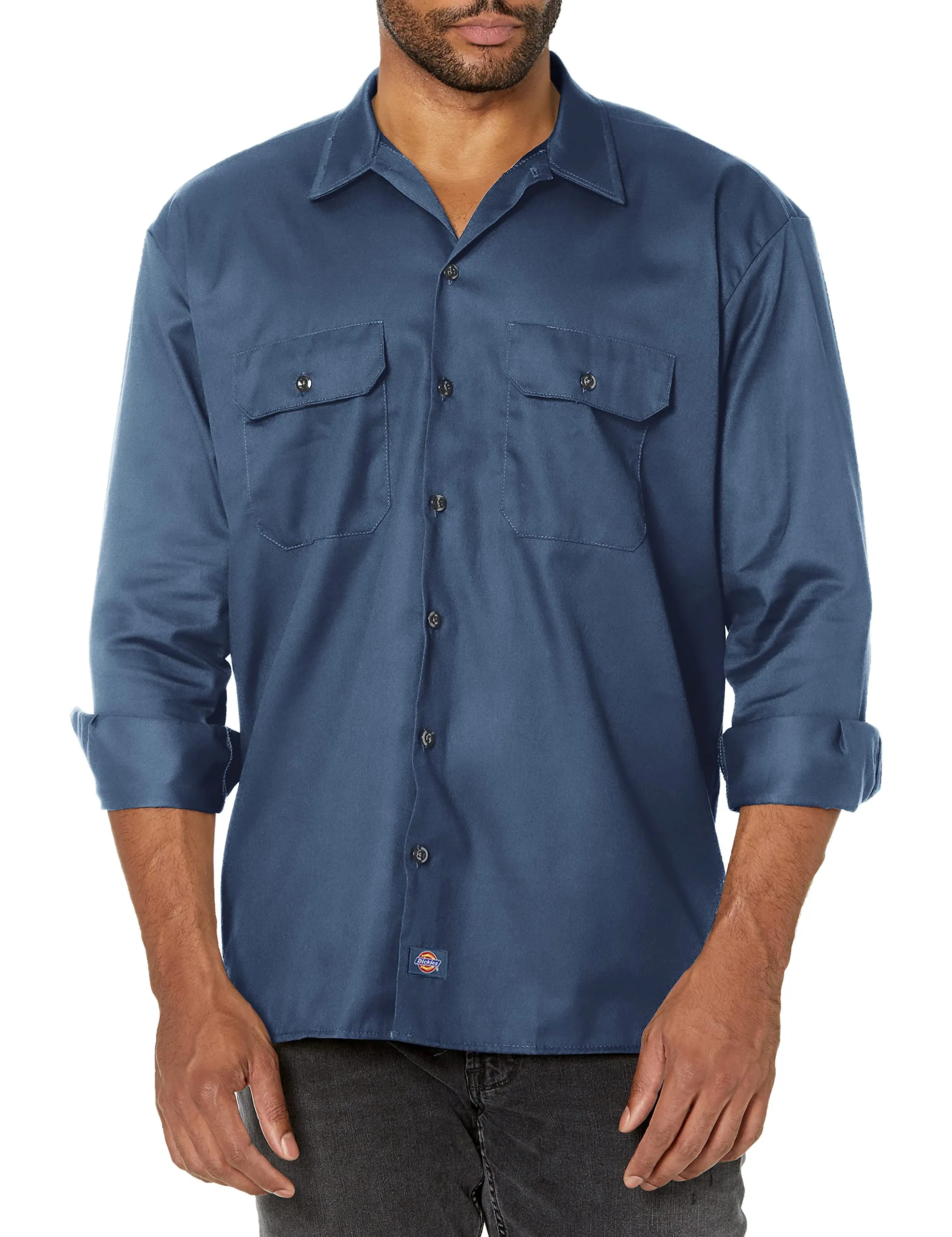 Dickies 574 Men's Big and Tall Long Sleeve Work Shirt