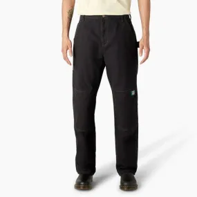 Dickies x Jameson Whiskey Double Knee Pants Rinsed Black