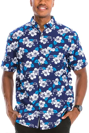 Digital Print Hawaiian Short Sleeve Shirt