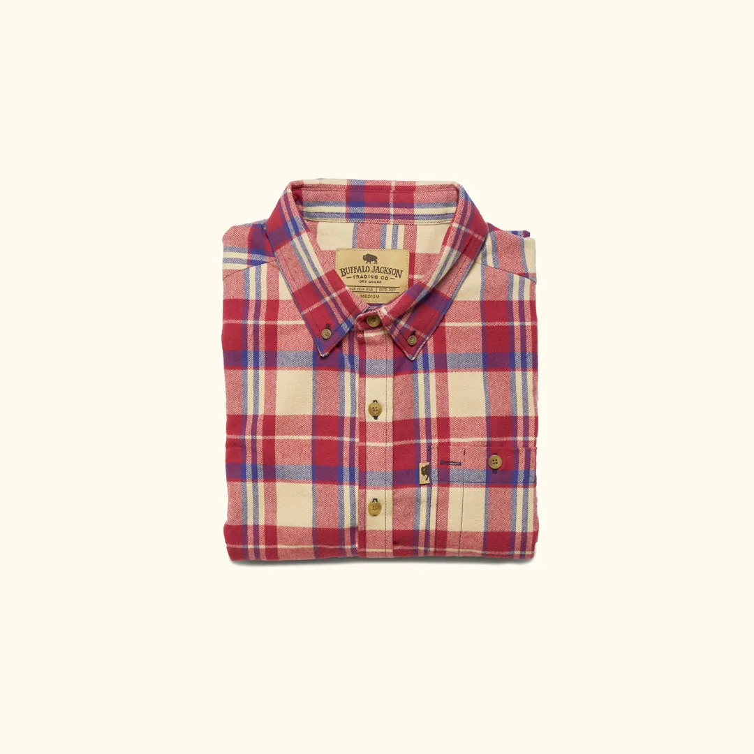 Fairbanks Flannel Shirt | Wheat Fire