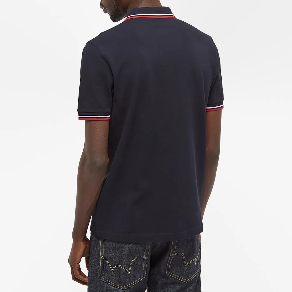 Fred Perry Slim Fit Twin Tipped Polo T-Shirt