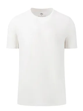 FYNCH HATTON T-Shirt - Men's Round Neck – White