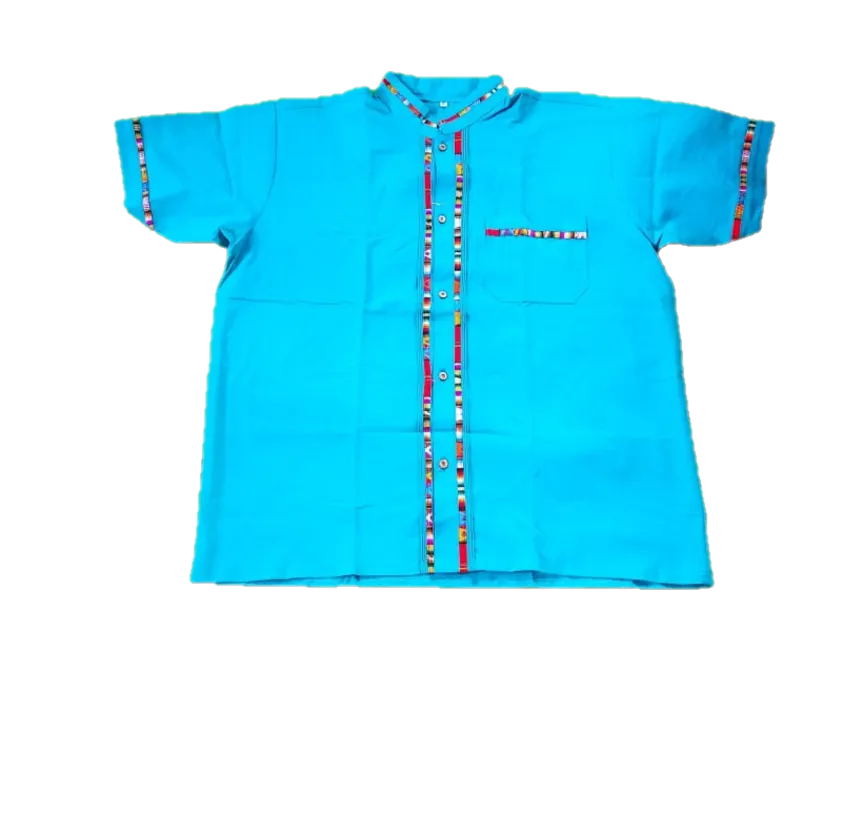 Handmade Men's Guayabera Cinta- Chiapas