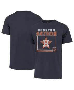 Houston Astros Borderline Franklin '47 Brand Men's Navy T-Shirt