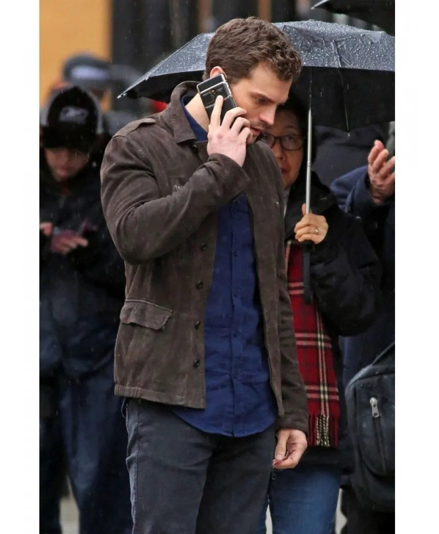 Jamie Dornan 2017 Fifty Shades Darker Leather Jacket