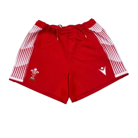 Macron Wales WRU 20 Mens Home Pathway Rugby Shorts