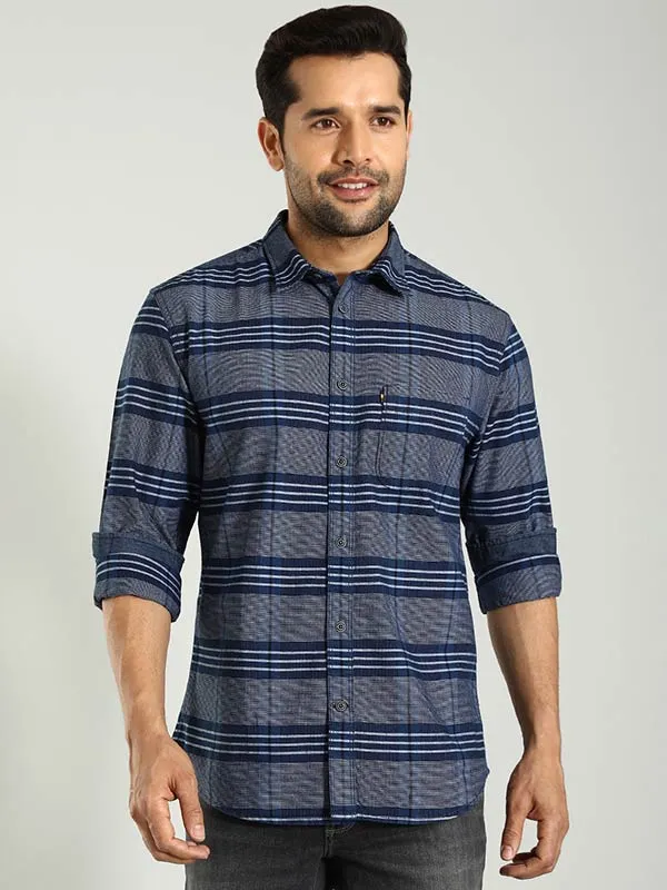 Men Checked Full Sleeve Cotton Shirt