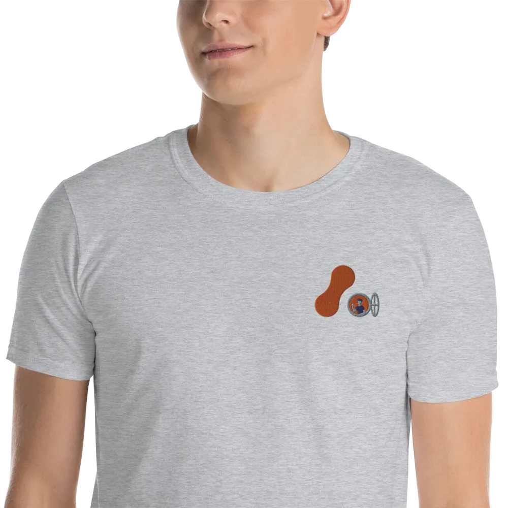 Men's Embroidered T-Shirt - Adaptavist Hello Logo Design CB1