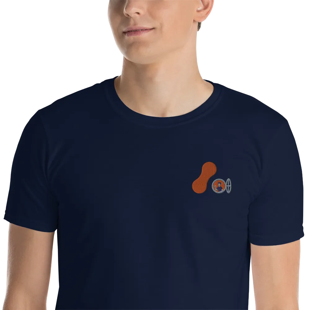 Men's Embroidered T-Shirt - Adaptavist Hello Logo Design CB1