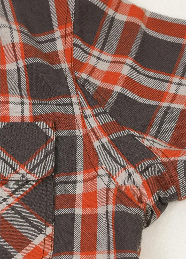 Men's Free Swingin' Workwear Flannel Shirt,100% Cotton