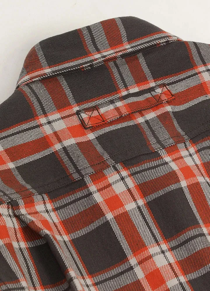 Men's Free Swingin' Workwear Flannel Shirt,100% Cotton