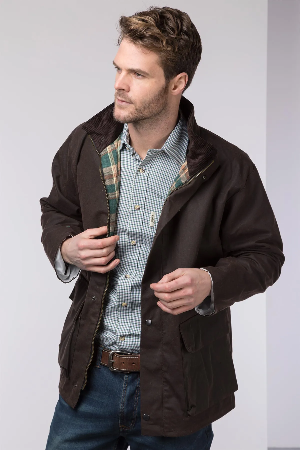 Men's Lightweight Wax Jacket - Cawood