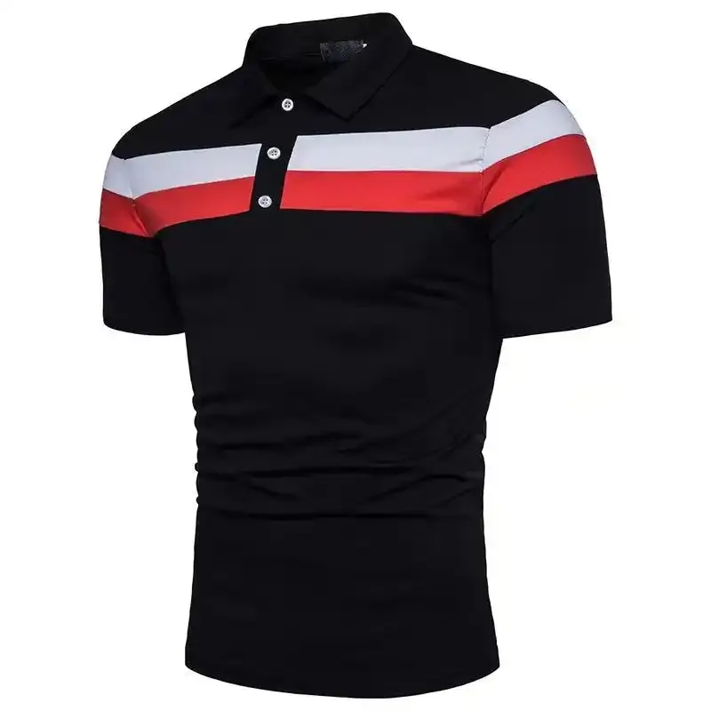 Men’s Polo Shirt Quick Dry Performance Tactical Shirts Pique Jersey Golf Shirt