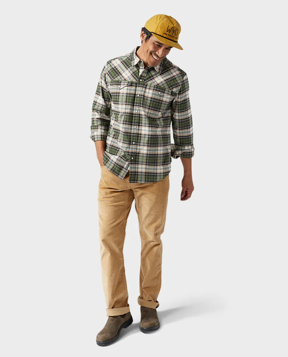 Men's Slipstone Midweight Flannel Shirt