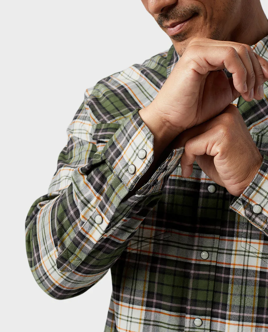 Men's Slipstone Midweight Flannel Shirt