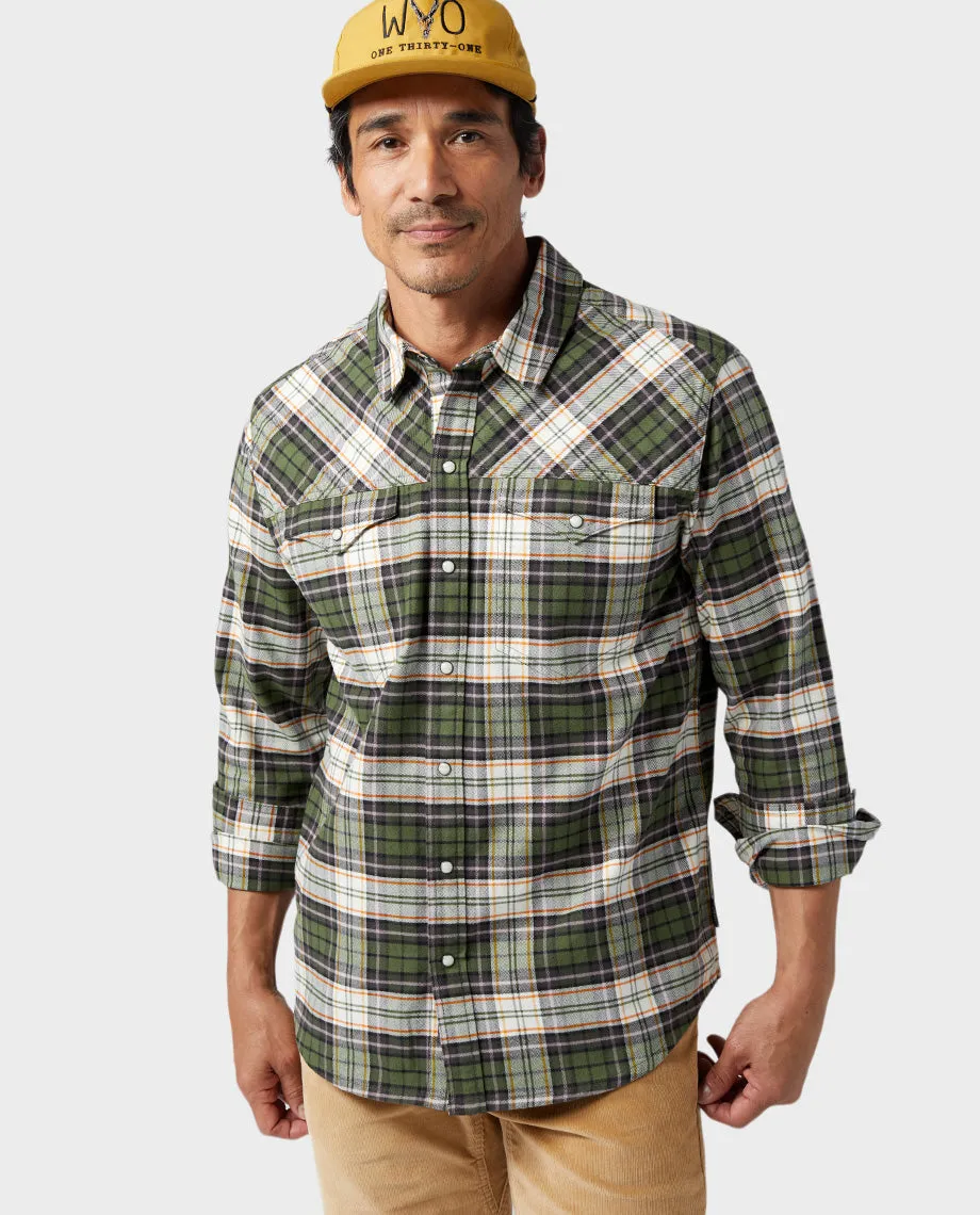 Men's Slipstone Midweight Flannel Shirt