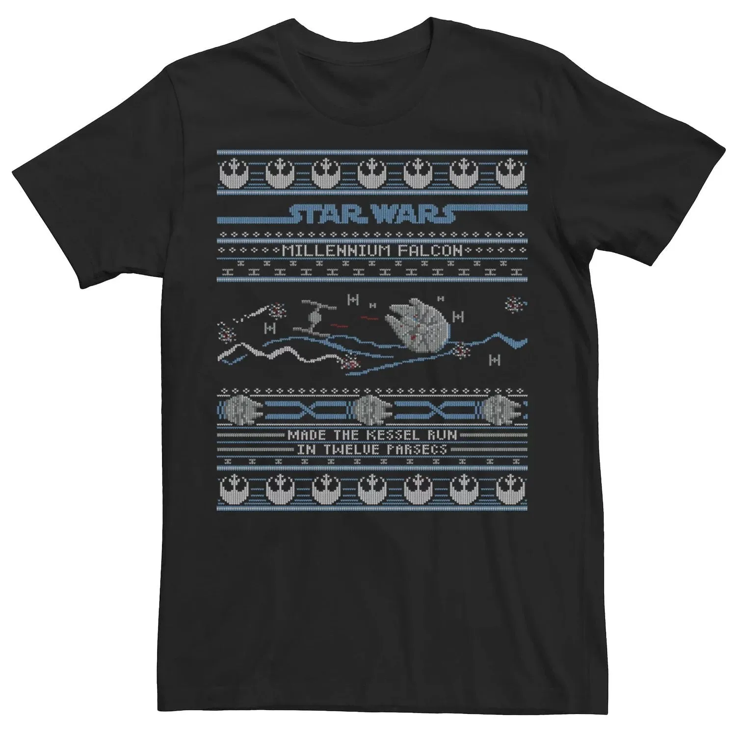 Men's Star Wars Millennium Falcon and Star Wars Ugly Christmas Sweater