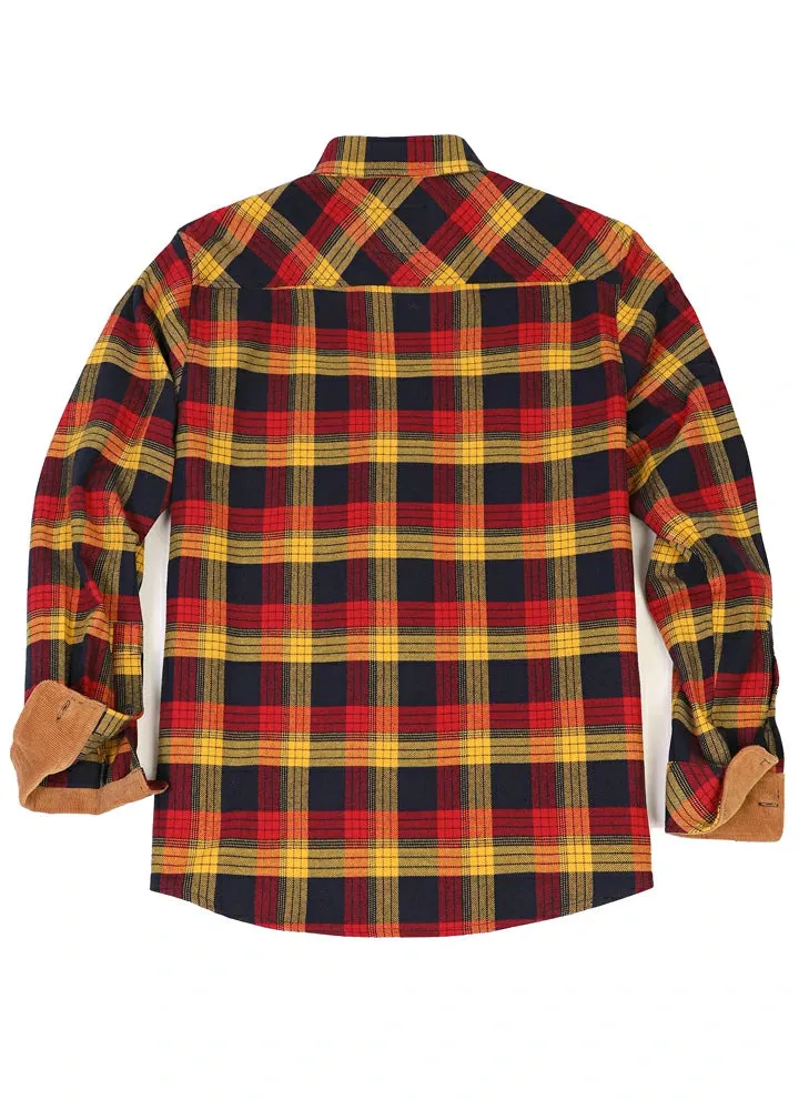 Men's Timberline Midweight Flannel Shirt,8oz