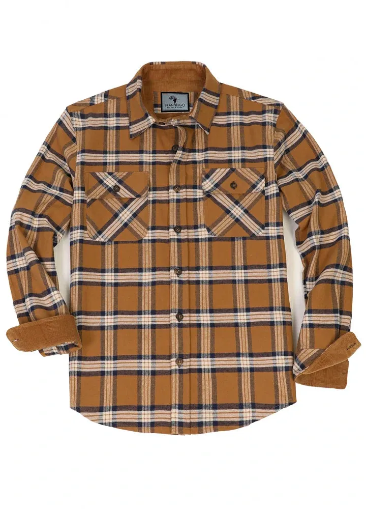 Men's Timberline Midweight Flannel Shirt,8oz