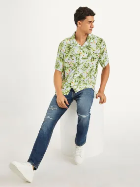 Men's Tropical Relaxed Fit Camp Shirt