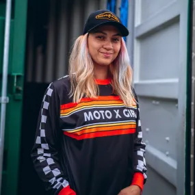 MX Shirt Chequered Orange