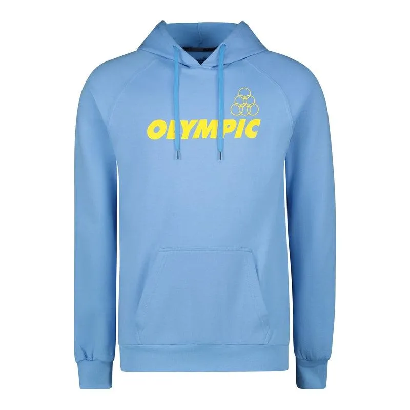 Olympic Men's Raglan Sleeve Fleece Hoody – Sky Blue