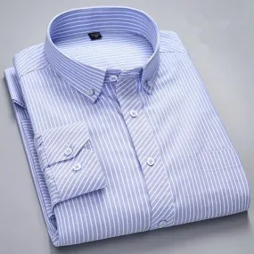 Oxford Men Cotton Dress Shirts