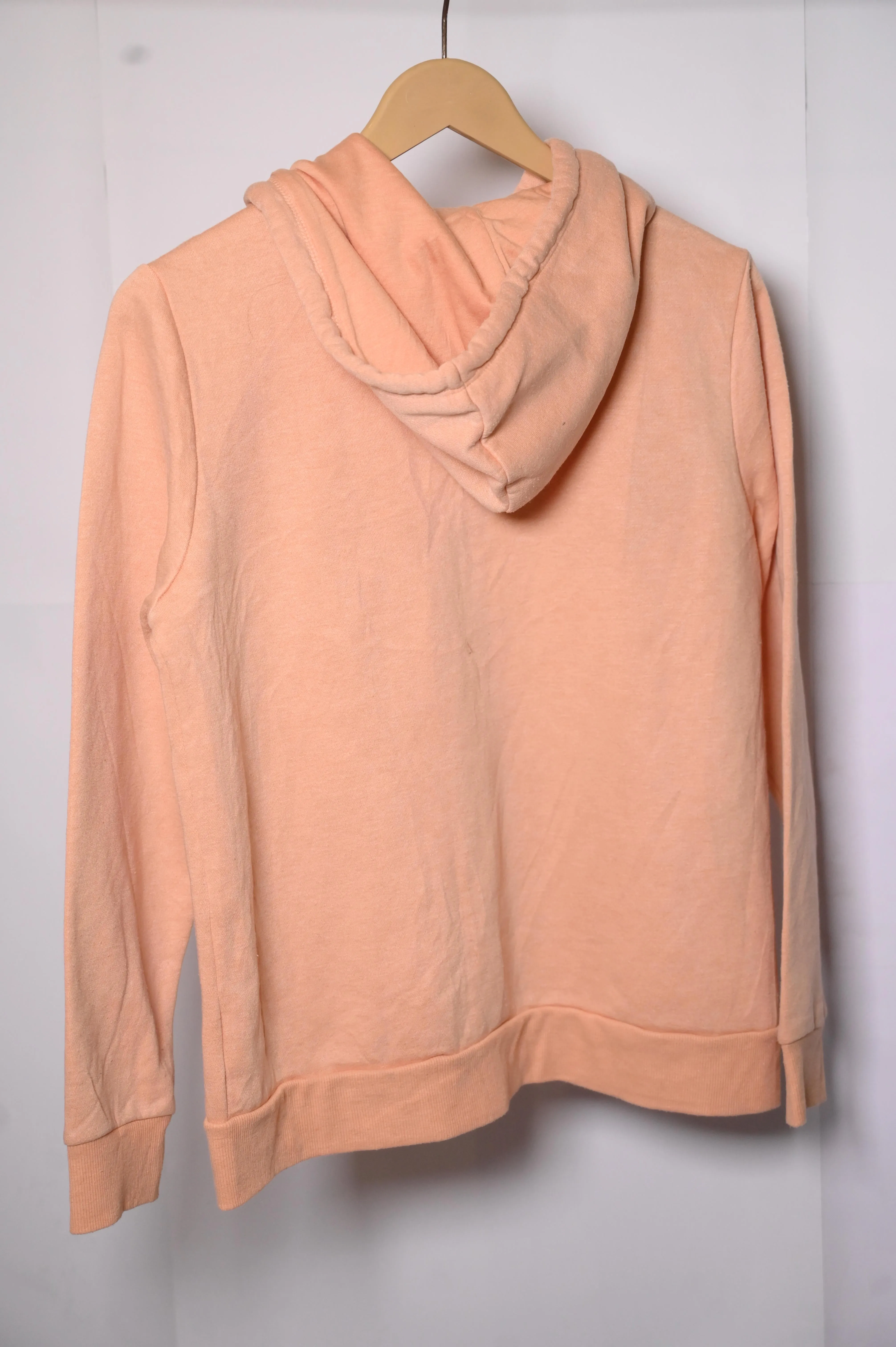 Papaya Peach Hoodie (Medium, Excellent Condition)