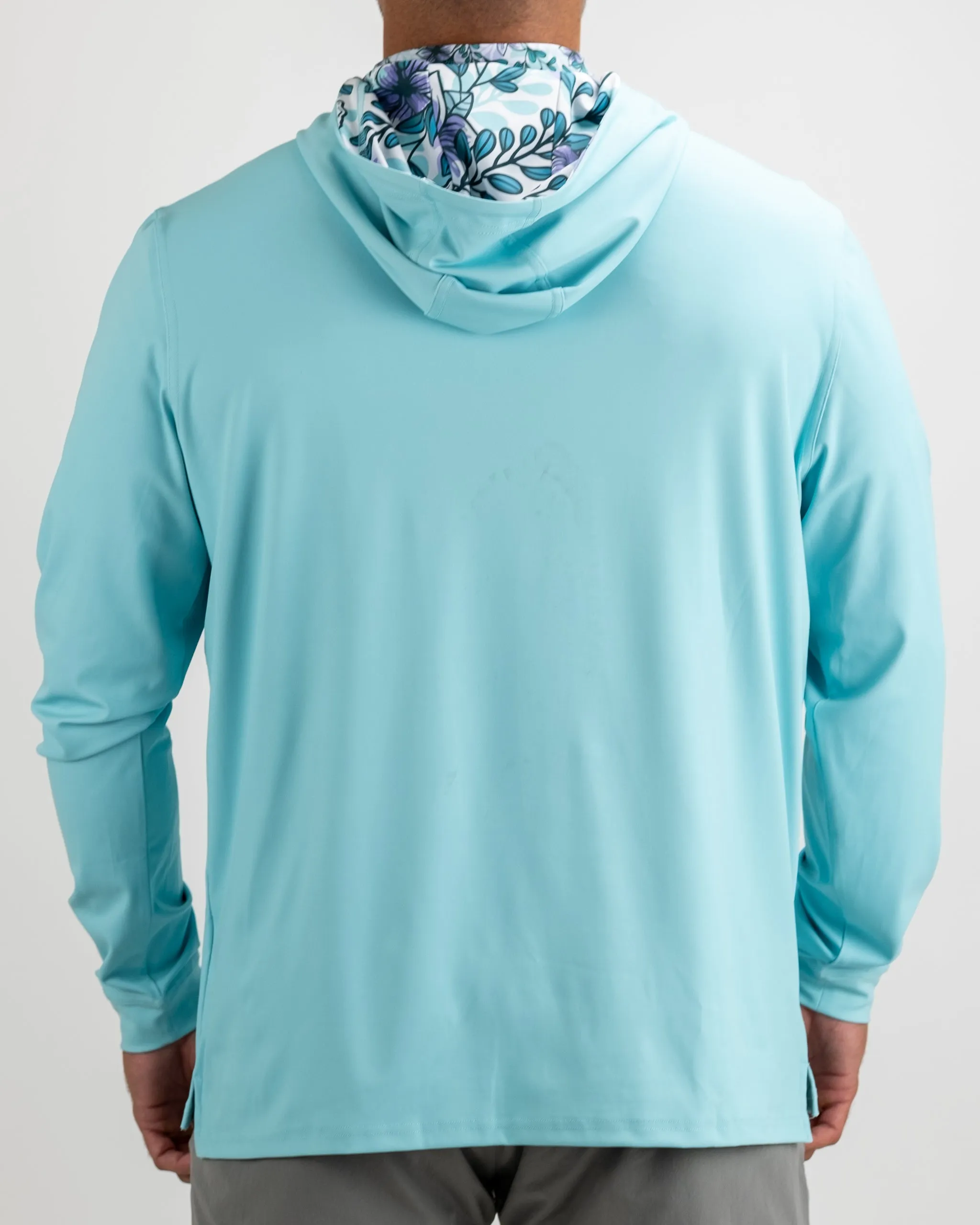 Performance Golf Hoodie - Fresh Floral