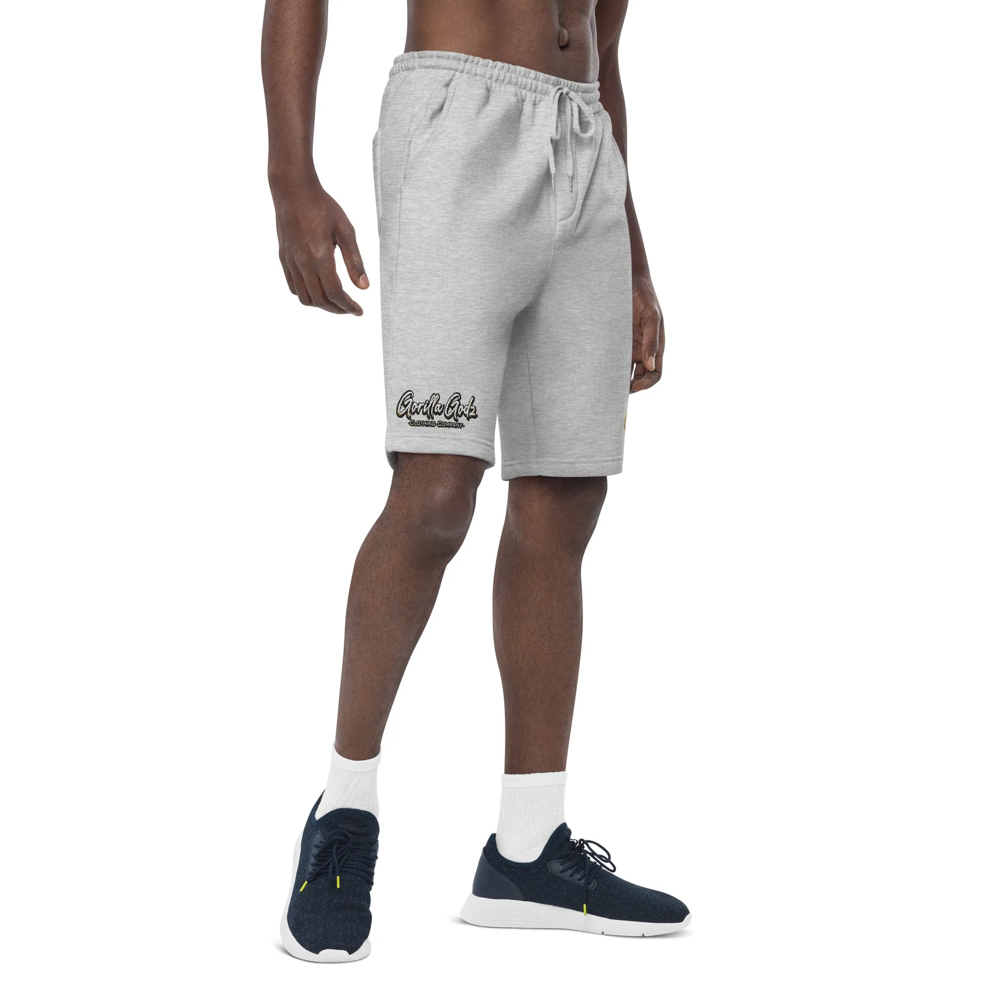 "Gorilla Godz" Men's fleece shorts (Available in 3 Colors)