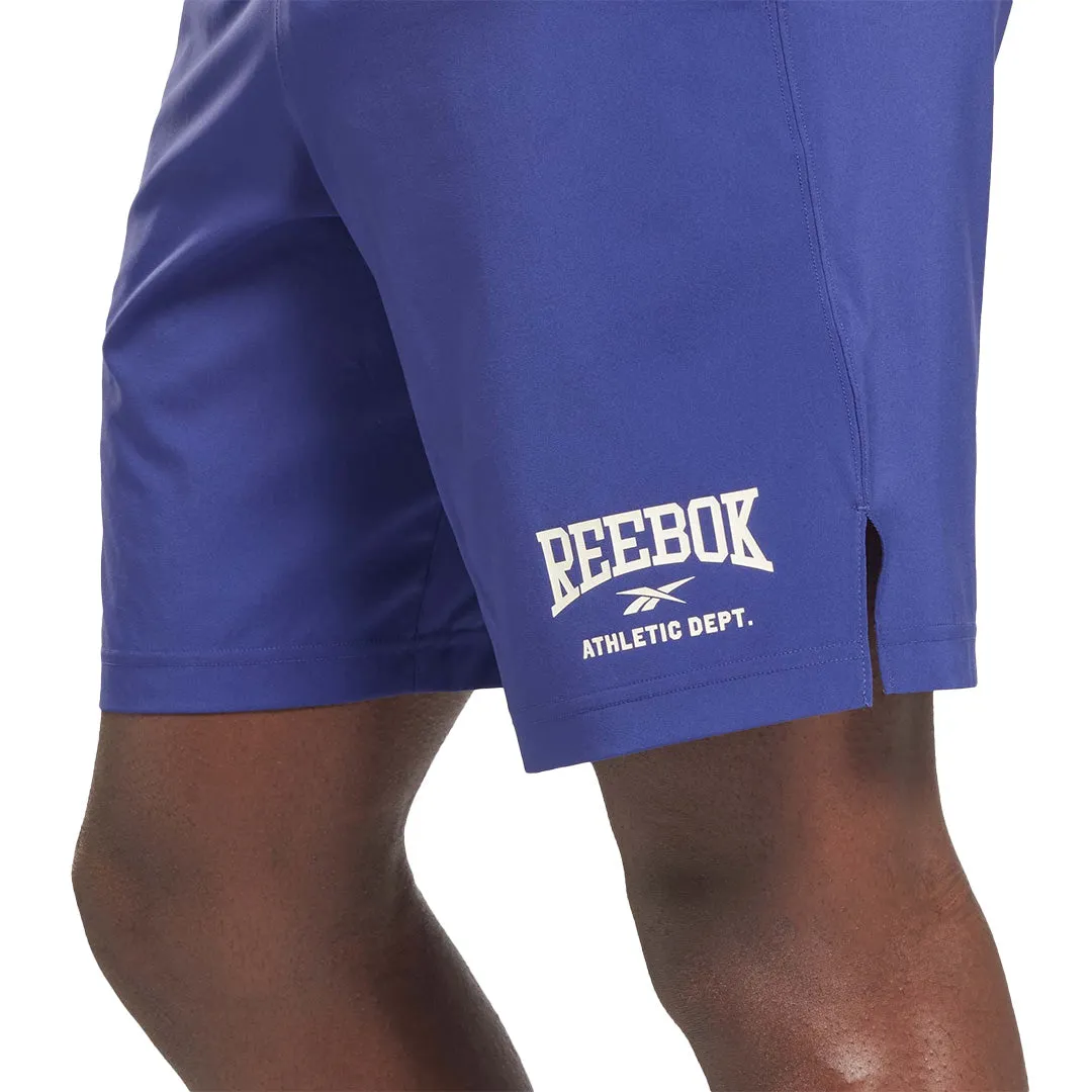 Reebok Men's Wor Woven Graphic Short Training Shorts - HI3908