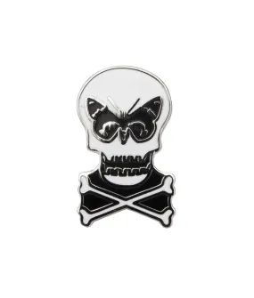 Regent Skull Pin Badge