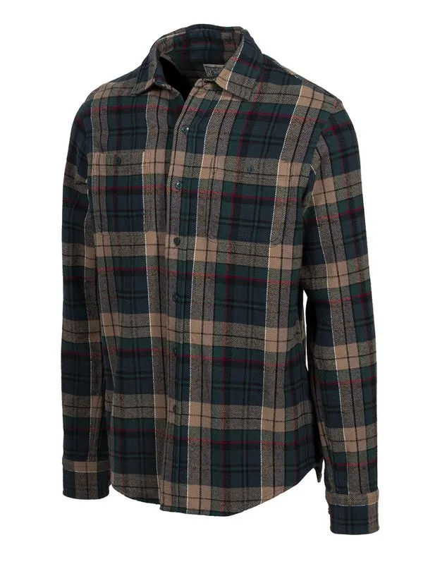 Schott Bros. PLAID FLANNEL SHIRT Men’s -TNV