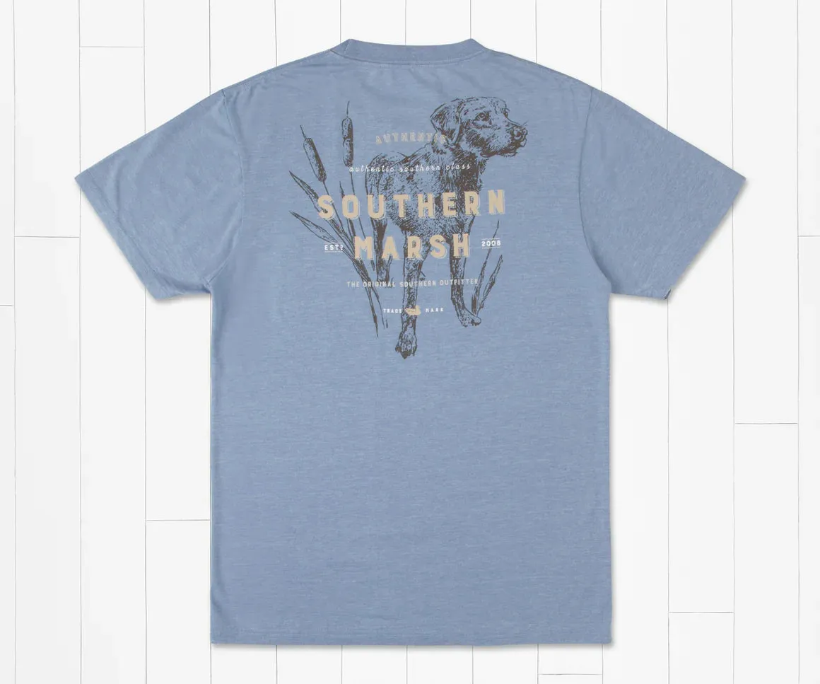 Southern Marsh Seawash Tee- Dog Logo