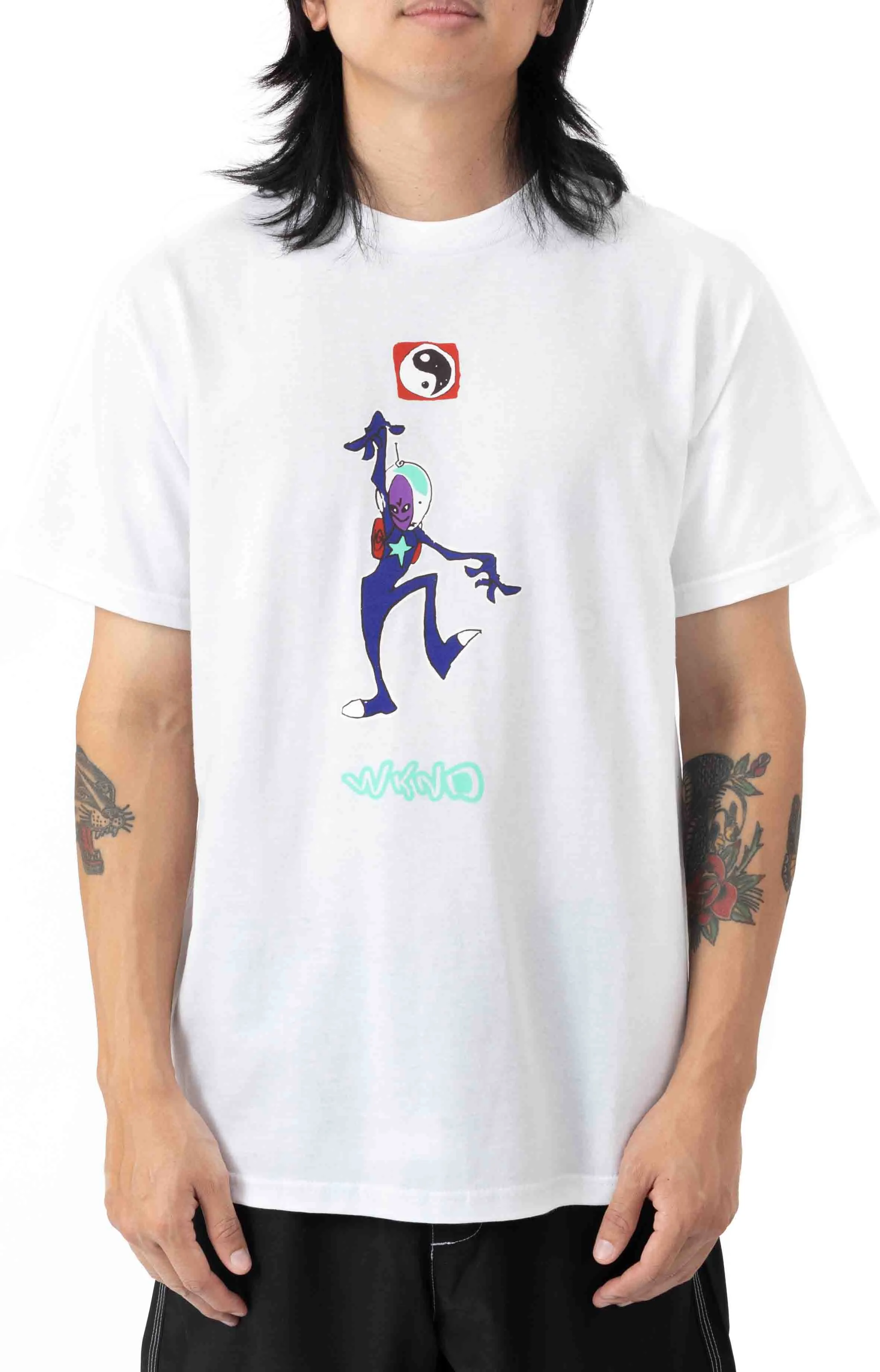 Sympathy Dropout Rave Tee - White