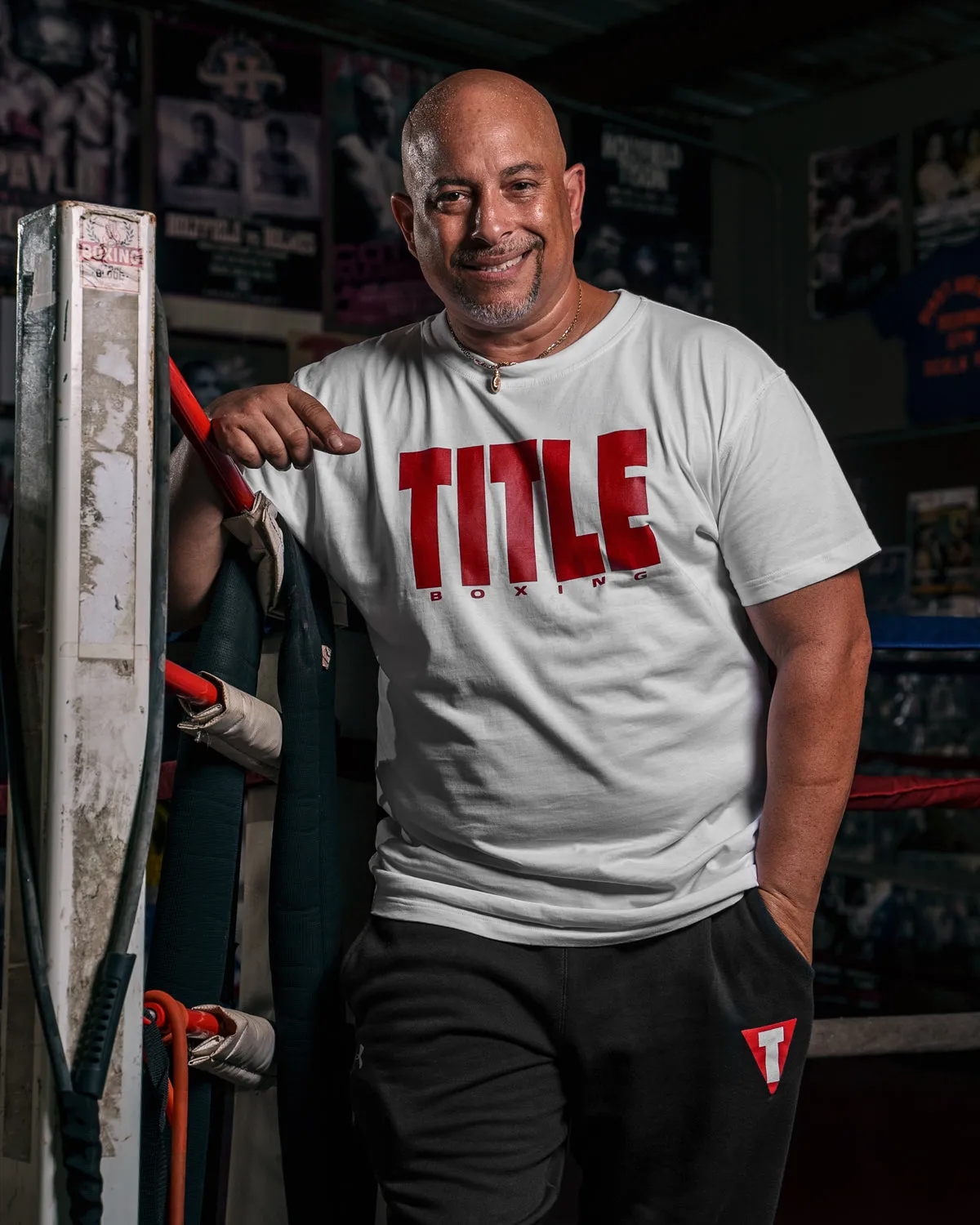 TITLE Boxing Iconic Block Tee