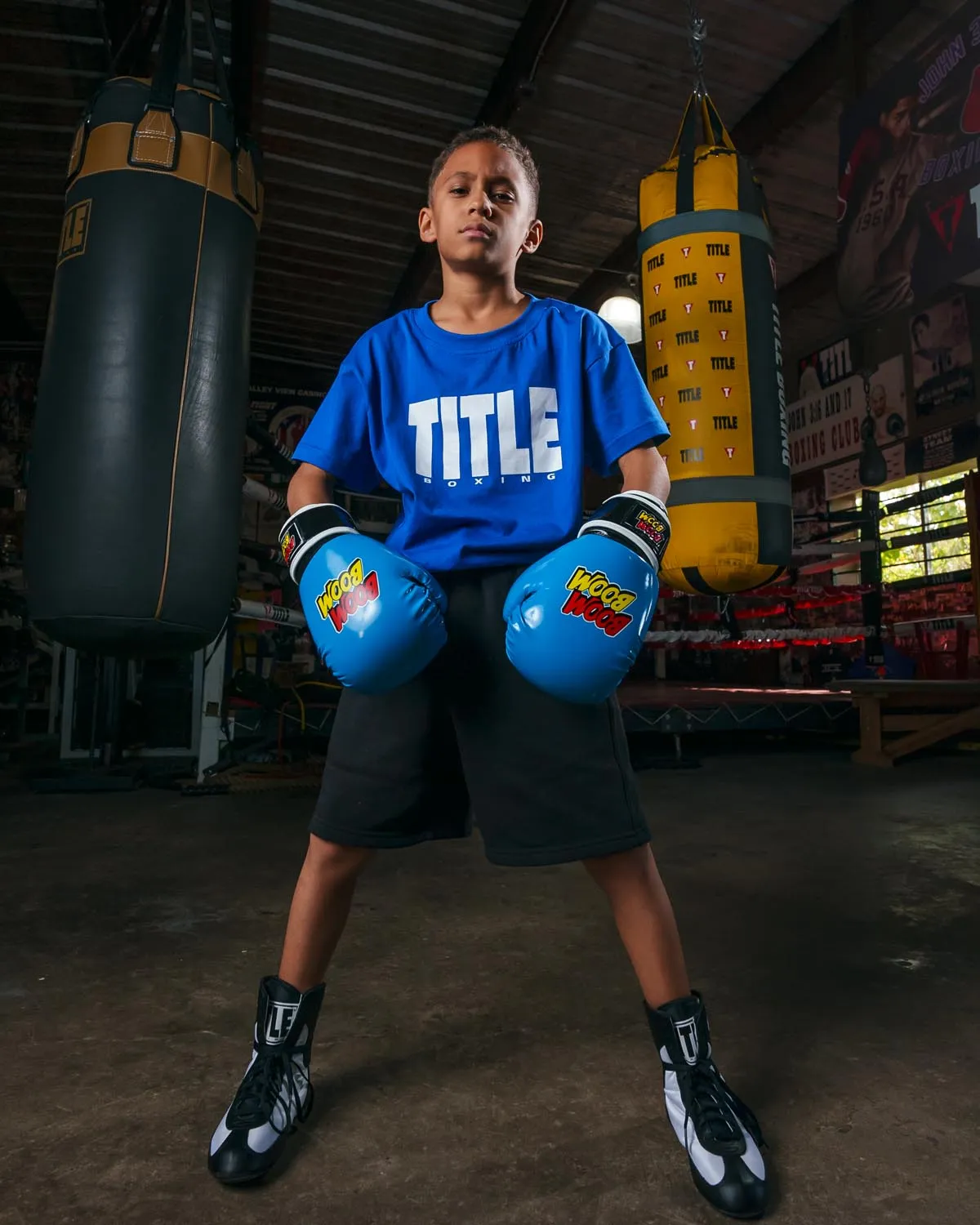 TITLE Boxing Iconic Block Tee