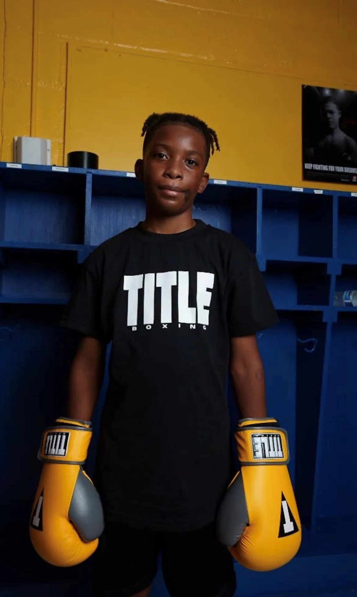 TITLE Boxing Iconic Block Tee