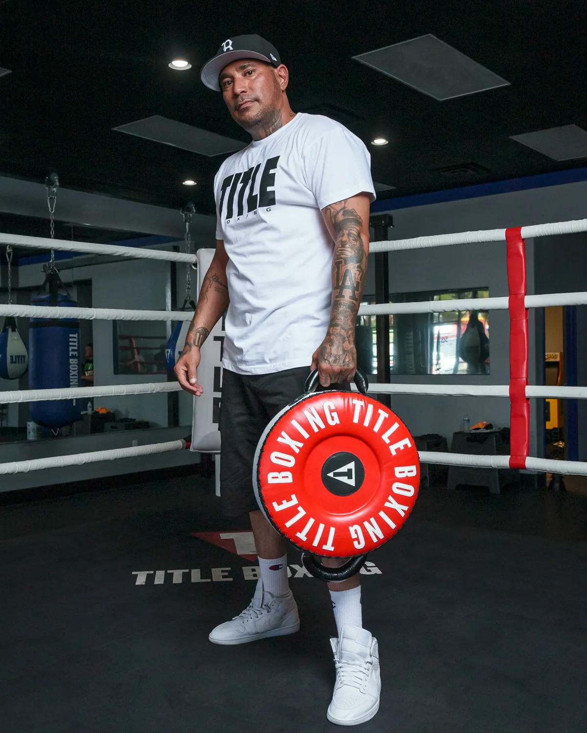 TITLE Boxing Iconic Block Tee